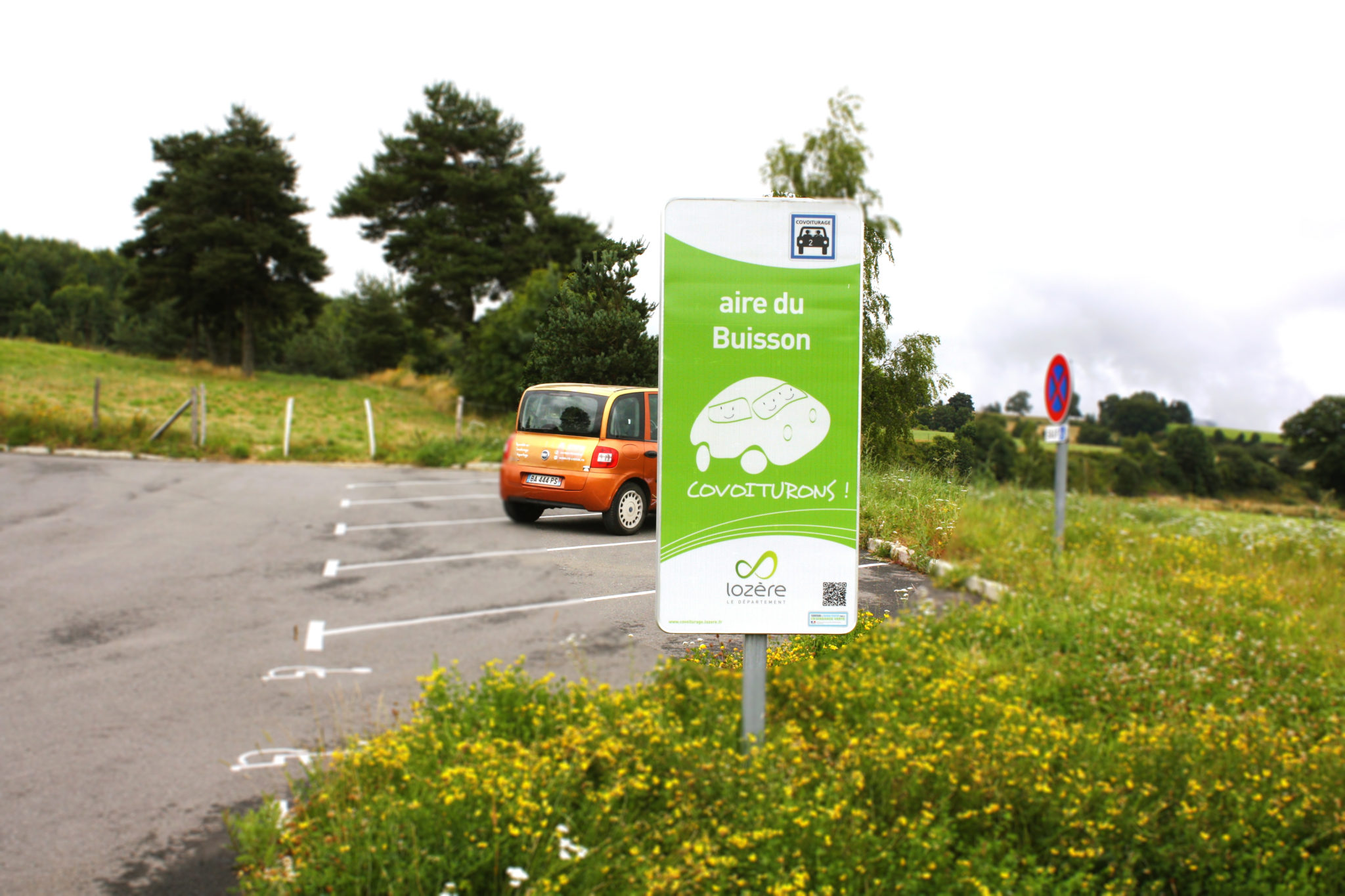 Aire de covoiturage du Buisson