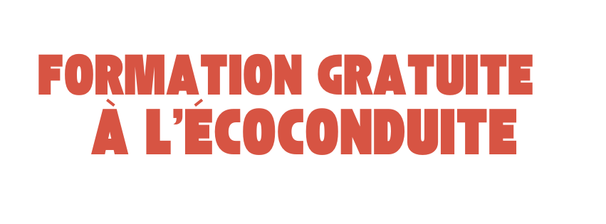 Formation gratuite à l'écoconduite